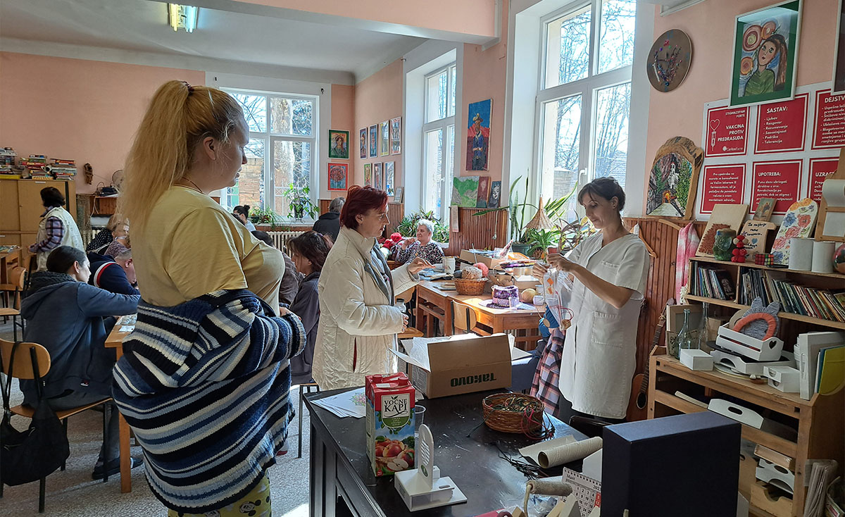 Креативна радионица за Дан жена на Радној терапији