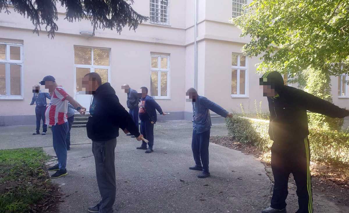 Тренинг у парку ,,Вежбањем до бољег здравља“