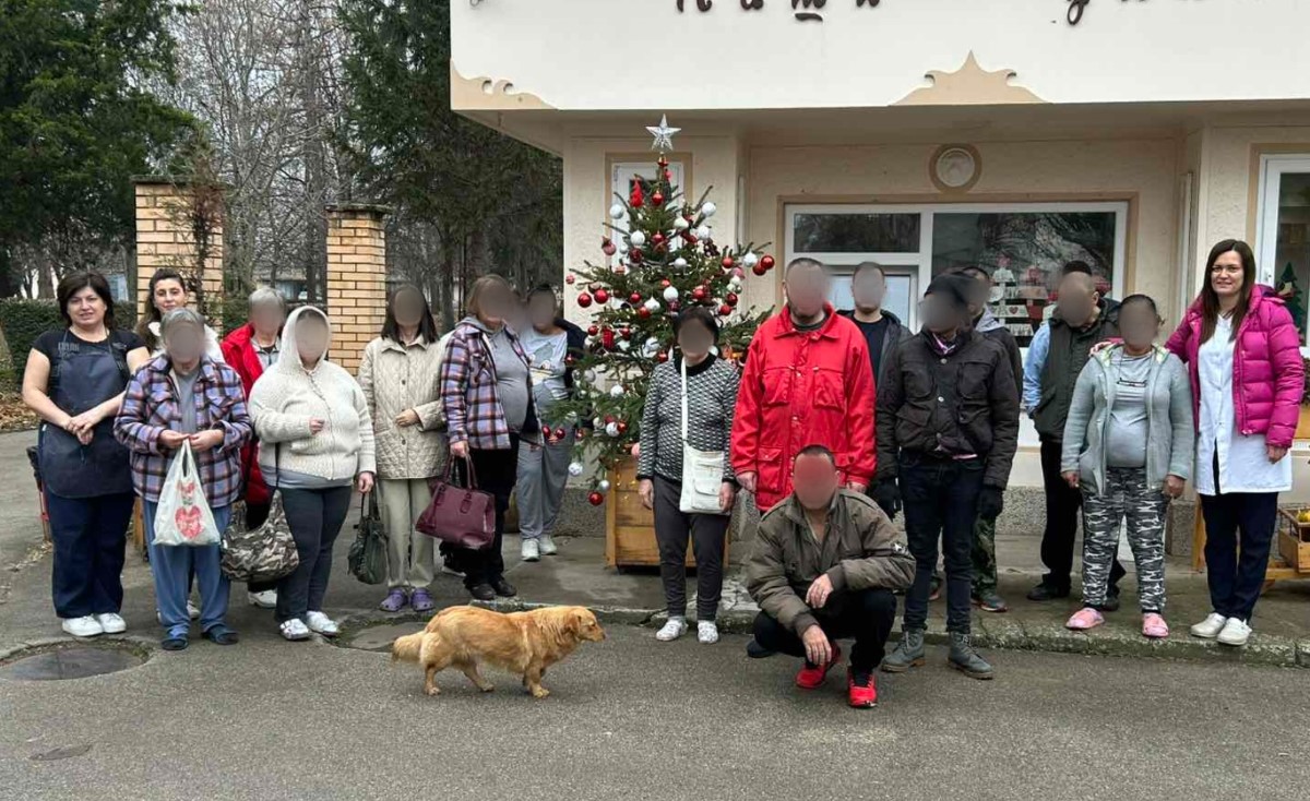 Пацијенти и особље заједно китили јелку у парку болнице